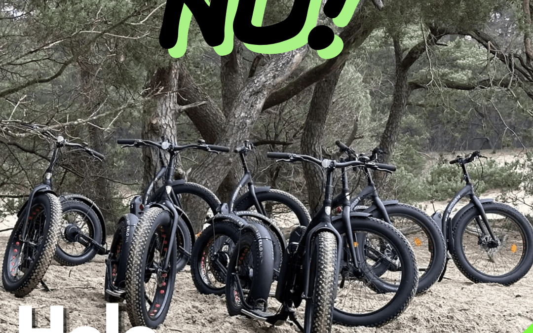 Step huren in Otterlo – Elektrische Kickbike voor maar €28,50 in juni 2026